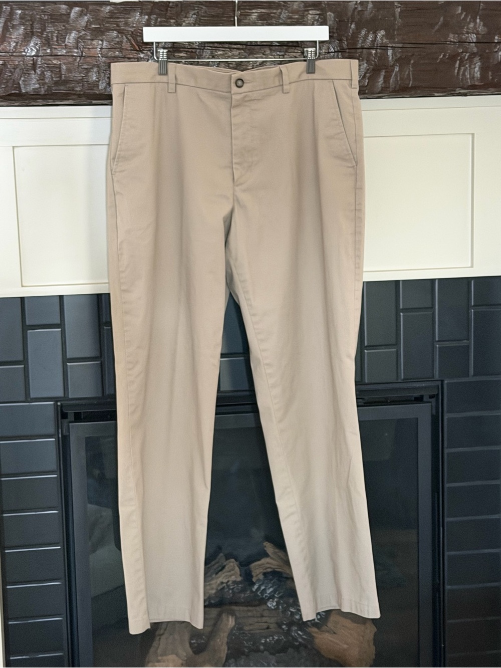 Croft & Barrow Men’s Khaki Pants 38x34 Classic Fit Stretch